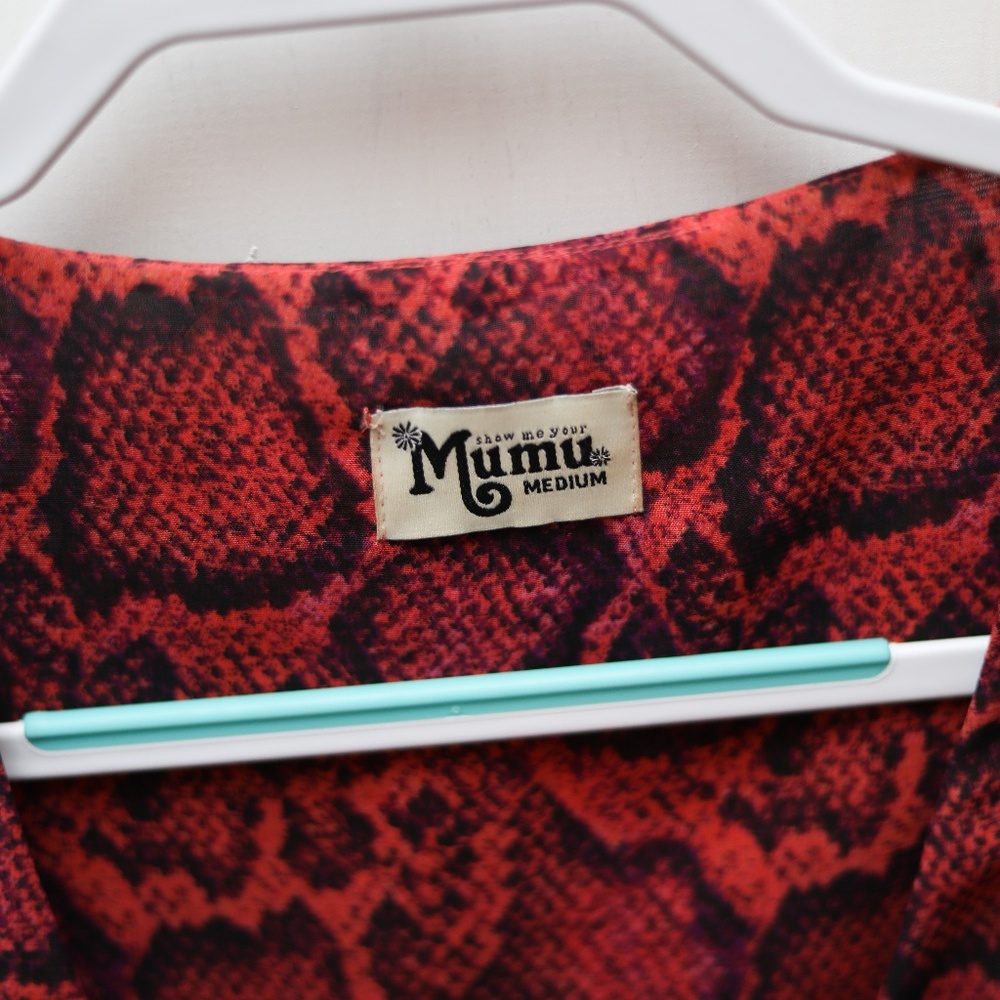 Show Me your MuMu Roxy Romper Popsicle Python Color Size Medium - Picture 5 of 12